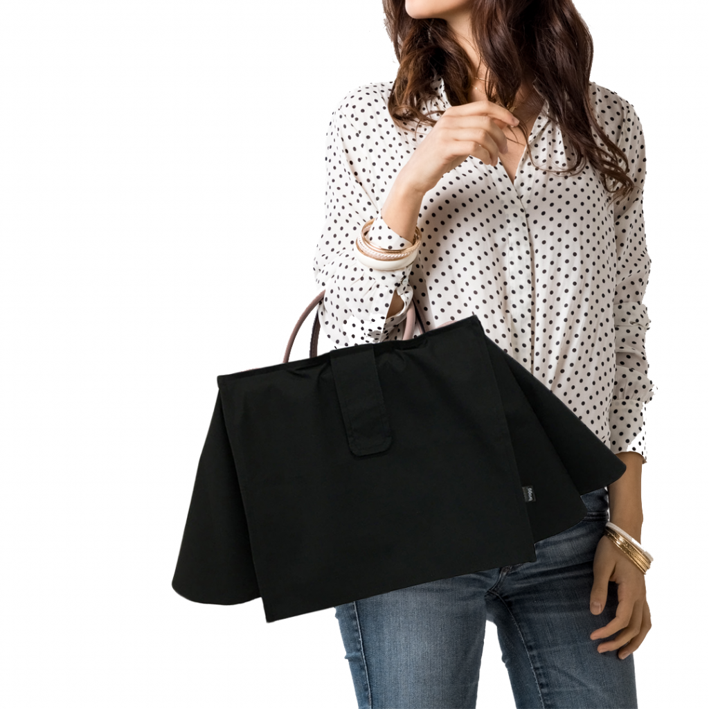 Route 66 Handbag in Black Midnight Sparkle